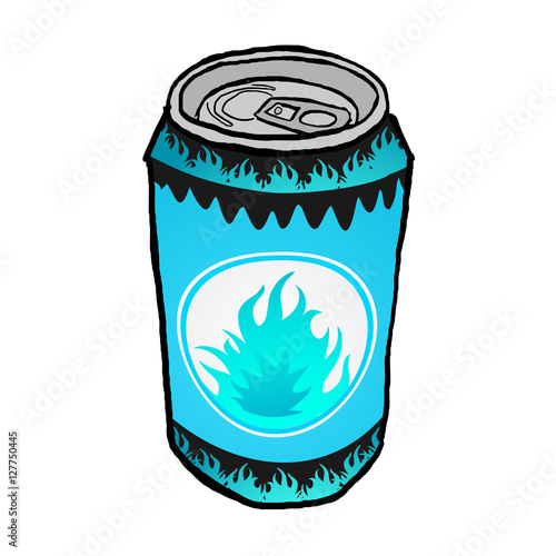 energy drink can Acquista questo vettoriale stock ed esplora