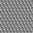 Pattern of gray circles