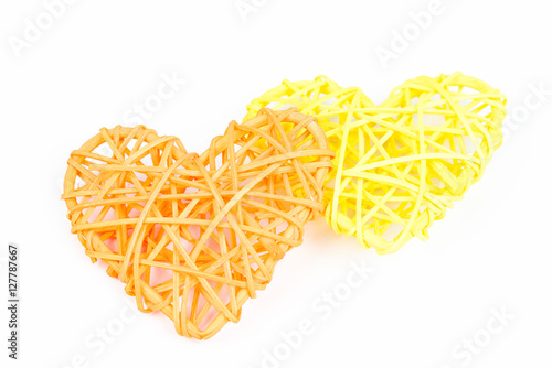 Orange And Yellow Woven Valentines Day Christmas Mothers Day