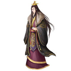 Ancient Chinese People Artwork: Rich Young Gentle Man. Video Game's Digital CG Artwork, Concept Illustration, Realistic Cartoon Style Background and Character Design
