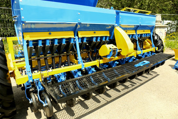 Wall Mural - Heavy equipment on agricultural exhibition