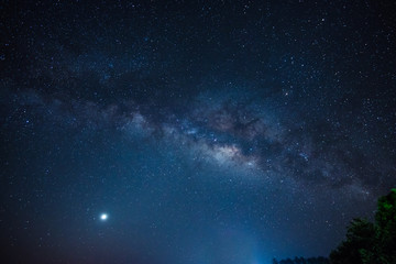 Milky Way. Beautiful night sky