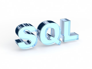 Wall Mural - sql acronym (structured query language)
