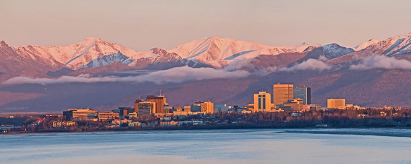 anchorage alaska skyline