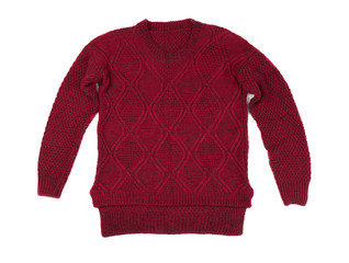 Wall Mural - Red knitted sweater