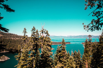 Sticker - Emerald Bay and Lake Tahoe