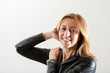 © Giulio_Fornasar - real woman passing her hand through her hair
