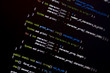 © Jne Valokuvaus - Code language on a computer screen with shallow depth of field.