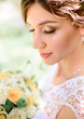 © IVASHstudio - nice portrait of young and beautiful bride in a white dress