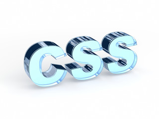 Wall Mural - css acronym (cascading style sheets)