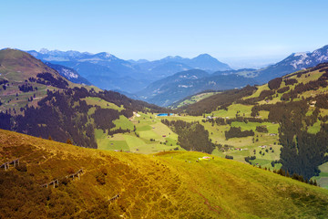 Wall Mural - Beautiful Brixen Valley and Kitzbuhel Alps, Tirol, Austria