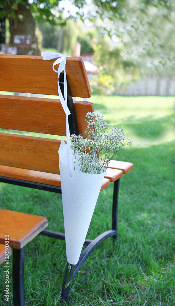 Wedding decorations outdoors