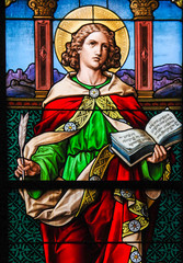 Papier Peint - Saint John the Evangelist - Stained Glass