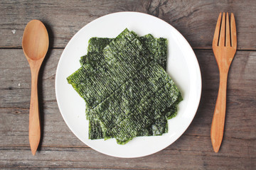 Poster - Korean seaweed