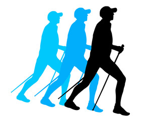 Sticker - Nordic Walking - 74