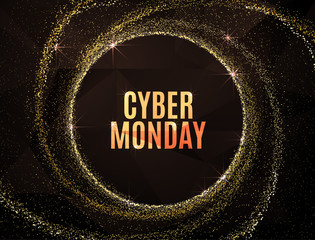 Canvas Print - Cyber monday Big sale banner design.