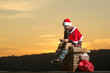 © Volodymyr - christmas bad santa on chimney