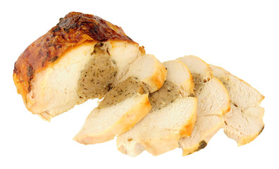 Wall Mural - Roast Chicken Meat Crown With Stuffing