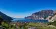 Blick von Arco auf den Gardasee