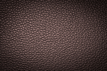 Brown leather texture or leather background. Leather sheet for making leather bag, leather jacket, furniture and other. Abstract leather pattern for design with copy space for text or image.