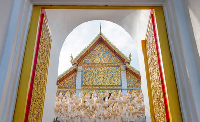 gate of thai temple