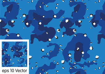 Wall Mural - camouflage pattern, vector