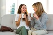 © WavebreakmediaMicro - Mother and daughter drinking tea