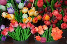 Decorative Wooden Tulips