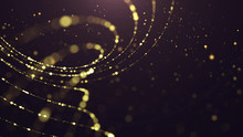 Abstract Gold Background.
