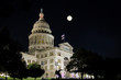 Purple Light 2016 event for Pancreatic Cancer at Texas Capitol on a full moon night in Austin. The event was hosted by the Pancreatic Cancer Action Network- Austin Affiliate.