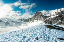 A Cabin In The Mountains Of The Picos De Europa