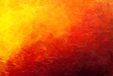 Abstract Oil Paint Texture On Canvas, Background