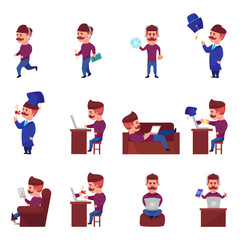 Sticker - Online Learning Character Set