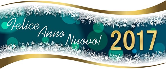 Wall Mural - 2017 Felice Anno Nuovo ! (v)