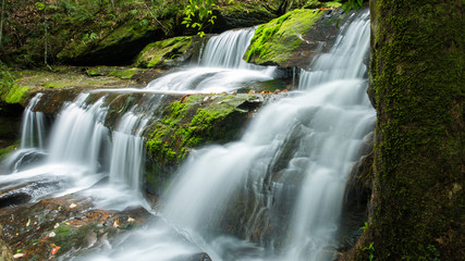  Beautiful waterfall at Phu Kradueng National park, Loei Province, Thailand