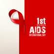 world AIDS / SIDA day the 1st december