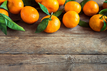 Canvas Print - Tangerines, oranges