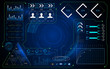 © pixtumz88 - abstract HUD GUI UI interface cyber tech info concept design background