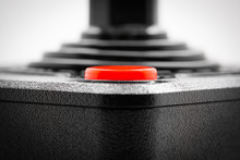 Macro Of An Old Joystick - Shallow Depth Of Field