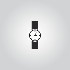 wrist watch icon illustration