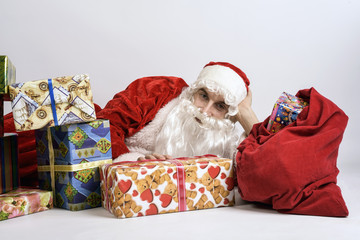  Santa Claus with presents