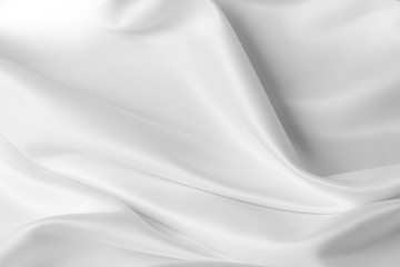 White silk material