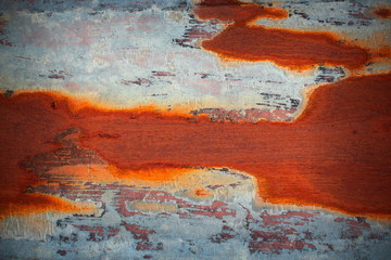 Wall Mural - rust on old metal surface