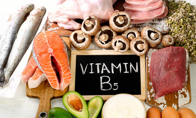 Wall Mural - Foods Highest in Vitamin B5