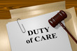 Duty of Care - legal concept