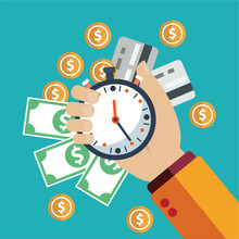 Time Is Money Business Concept
