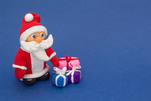 Toy Santa Claus From Clay