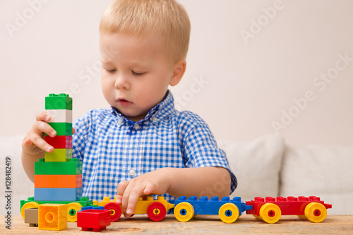 early learning train table