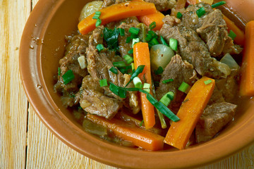 Canvas Print - Braised beef  the Chinese style