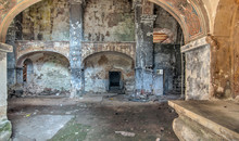 Interior Of The Abandoned Church Of All Saints
